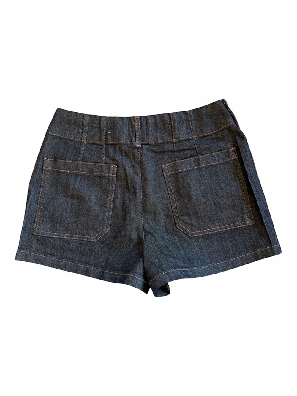 Anthropologie Colette Denim High Rise Shorts 29 Dark Wash Maeve Stretch NWOT $98 - Picture 5 of 9
